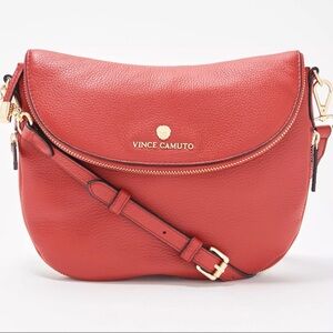 Vince Camuto Cherry Red Crossbody Bag